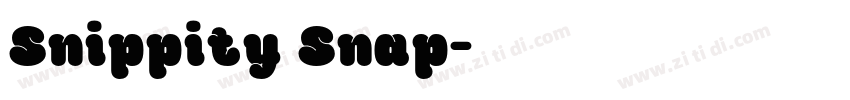 Snippity Snap字体转换